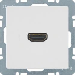 Berker 3315426089 High Definition socket polar white velvetBerker Q.1/Q.3