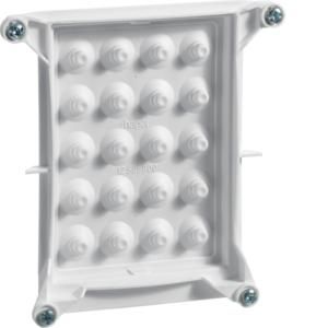 Hager FZ428 field distributor IP44/IP54 for cabinet