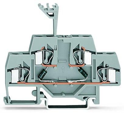 Wago 281-636/281-488 double-deck diode terminal