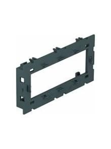 OBO Bettermann 71MT3 45-2 open iron grey mounting bracket for module 45, 6288574