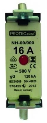PROTEC.class PSI NH00SF 16A fuse 16 A NH00 SF PROTEC