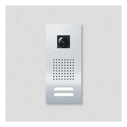 Siedle 210007725-01 F CL V130 02 B-01 brushed stainless steel video door station