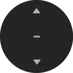 Berker 85241131 blind button black, glossy Berker R.1/R.3