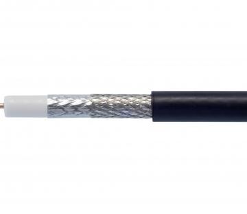 Kathrein 21510035 LCM 17 A+ 10.4mm 120dB black coaxial cable sold by the meter