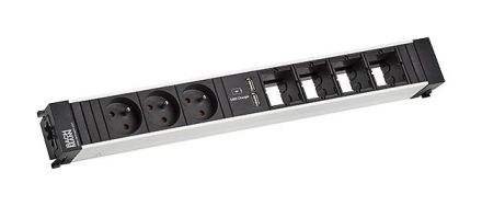 Bachmann 909.0060 power strip 3f aluminum 35° IP20