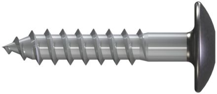 Reisser 000812W038-05503502-25 FPS facade panel screw TX RN 812, ETA, 5.5 X 35, stainless steel A4, pickled, passivated, packed in 100 pieces, RAL 7016, anthracite grey, head painted
