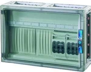 Hensel FP 3426 250A 5-pole 2x3xNH00C busbar housing