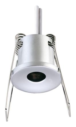 EVN 421014 round chrome matt G4 max.20W 12V light point recessed ceiling spotlight