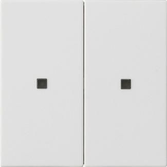 Gira 536927 S3000 2-way System 55 pure white rocker