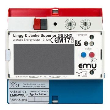 Lingg & Janke 87774 KNX Electricity Meter EMU