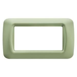 Gewiss GW22544 System Top 4M Venice green cover frame
