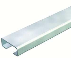 OBO Bettermann CL2510UP2000FS 2000x25x10 unperforated profile rail, 1107127