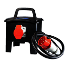 Doepke 09931301 DPB 32 01-010 Protection Box 32/32A solid rubber distributor