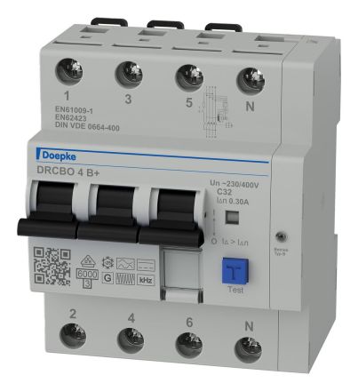 Doepke 09948337 DRCBO 4 C32/0.30/3N-B+ FI/LS combination