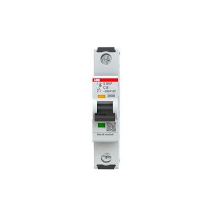 ABB Stotz-Kontakt 2CDS381001R0064 S301P-C6 C25kA 6A 1P circuit breaker