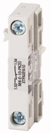 Eaton NHI-E-10-PKZ0 Normal auxiliary switch, 1 NO contact, flush mounting, screw connection, 082884