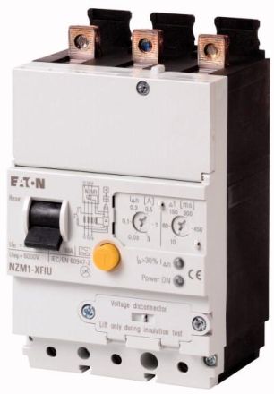 Eaton NZM1-XFIU residual current release, 0.03-3A, 3p, bottom, 104611