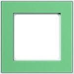Hochköpper 00185491 1gang Nova Glass Jade pure white frame