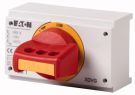 Eaton NZM2-XDVGR rotary handle, toggle, red-yellow, lockable, size 2, 285280