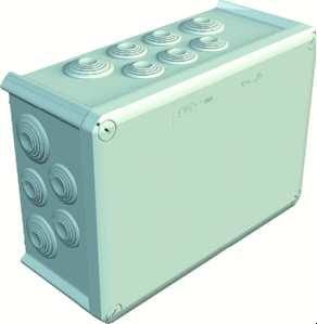 OBO Bettermann T350 285x201x120 light grey cable junction box, 2007125