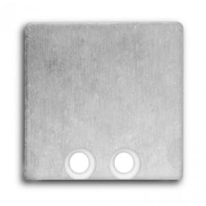 DOTLUX 4295 Aluminium end cap for profile type 17 and cover type S