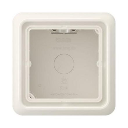 Jung CD581AW surface-mounted cap 1-way, CD series, white