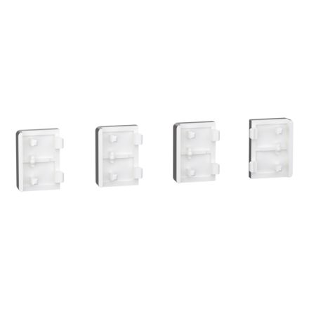MERTEN MEG6194-6050 rocker for KNX push button sensor Flex Design | 4-way | nickel metallic