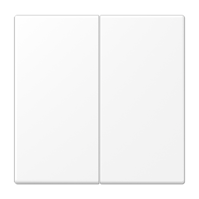 Jung LS1702WWM LB-Management button 2-way, Duroplast painted, LS series, snow white matt