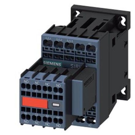 Siemens 3RT2015-2CK64-3MA0 AC-3 3kW/400V 2S+2NC AC 110V 50Hz 120V 3p contactor
