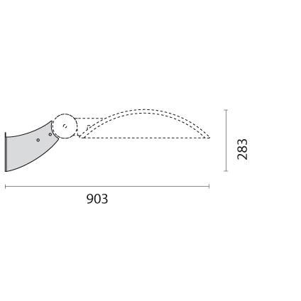Spittler 14077596 Wall bracket made of steel, grainy grey powder-coated, after pre-treatment by phosphor chromating + cataphoresis. grey