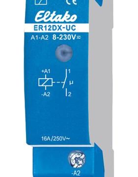 Eltako 22100002 switching relay electronic ER12-DX-UC duplex technology