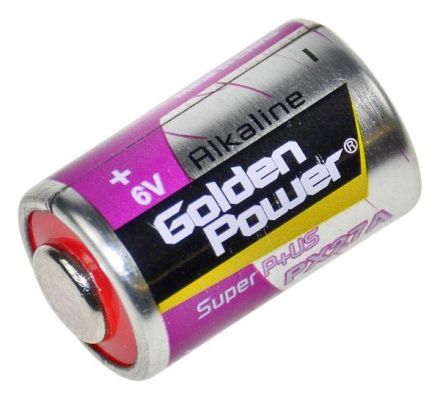 Hückmann 111157 PX27G Alkaline Golden Power 6V 80mAh photo battery