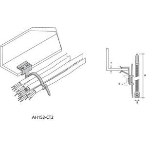 ABB Stotz-Kontakt 7TCA084030R0537 AH153-CT2 carrier clamp