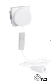 EFAPEL PULL-CORD PUSH-BUTTON (NO+NC) - 2MOD MATTE WH