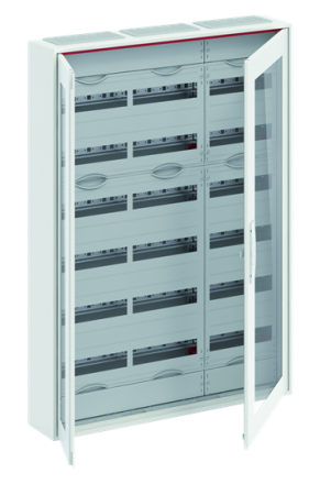 ABB Striebel & John CA37RT small distribution board surface-mounted, 3FB, 7-row, 2CPX052260R9999