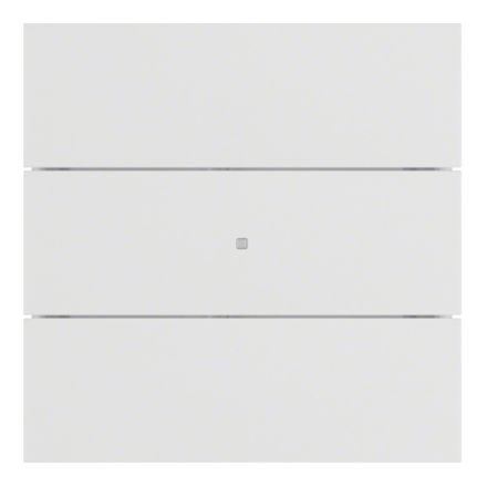 BERKER 75163099 KNX push button sensor B.IQ | 3-way, standard | polar white matt