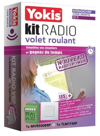 Grothe KITRADIOVRP Yoki radio roller shutter set, 5454524