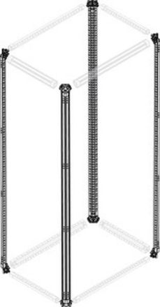ABB Striebel & John PUPM1800 height profile height 1800mm, or grid unit 12/height 8, 4 pieces, 1STQ007033A0000