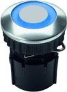 Grothe PROTACT 220 LED blue V2A bell button, 63232