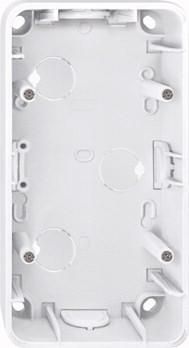 MERTEN 519225 AP housing 2-way active white glossy