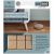 SUKI 3566098 Parquet tiles BIGDUO 20x20mm 16 pieces