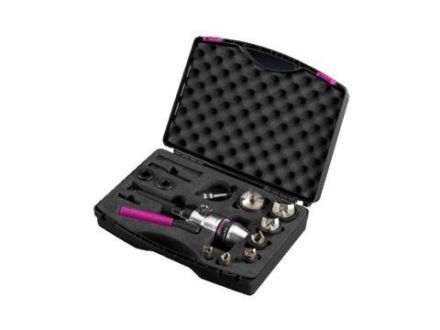 RITTAL 4055070 Hand hydraulic punch set including 7 sheet metal punches M16-M63