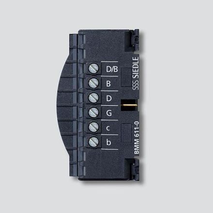 Siedle 200029976-00 Terminal block for BMM 611-... black