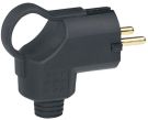 Legrand 050252 rubber plug with TRIGGER HANDLE, (black)