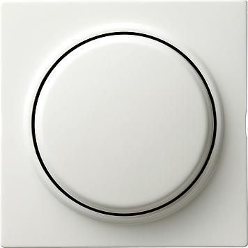 Gira 065040 cover rotary dimmer S-Color pure white