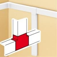 Legrand 637116 T-piece 25x40mm halogen for , (pure white)