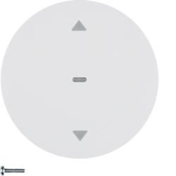 Berker 85241139 Blind button polar white, glossy Berker R.1/R.3