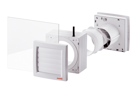 Maico 0093.0499 Window installation kit FE 100/1 AP for window and wall installation