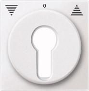 MERTEN 319319 Central plate polar white System M