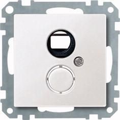 MERTEN 468519 Central plate polar white System M